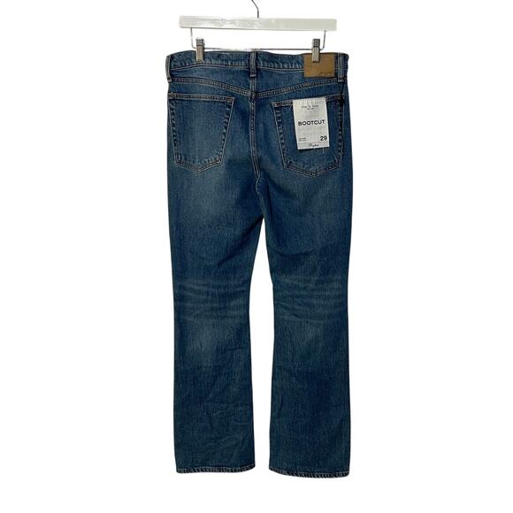 RAG & BONE JEANS WOMENS SIZE 29 PEYTON MID-RISE BOOTCUT LEG HUNTLEY BLUE NEW - Picture 3 of 13